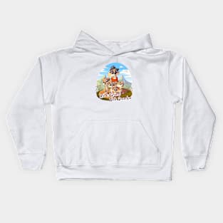 Life is Grand with Grandpa Kids Hoodie